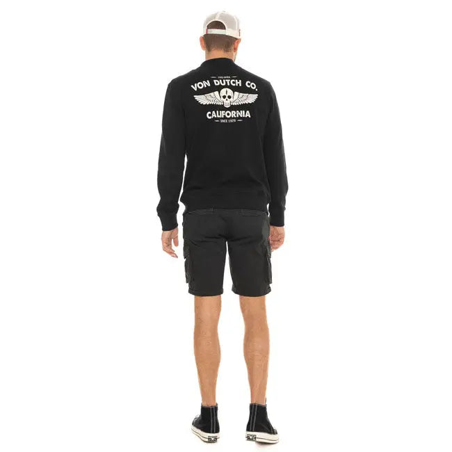 Von Dutch Flavo Jacket Black FREE UK Delivery, FREE 365 Day Returns | Moto Central