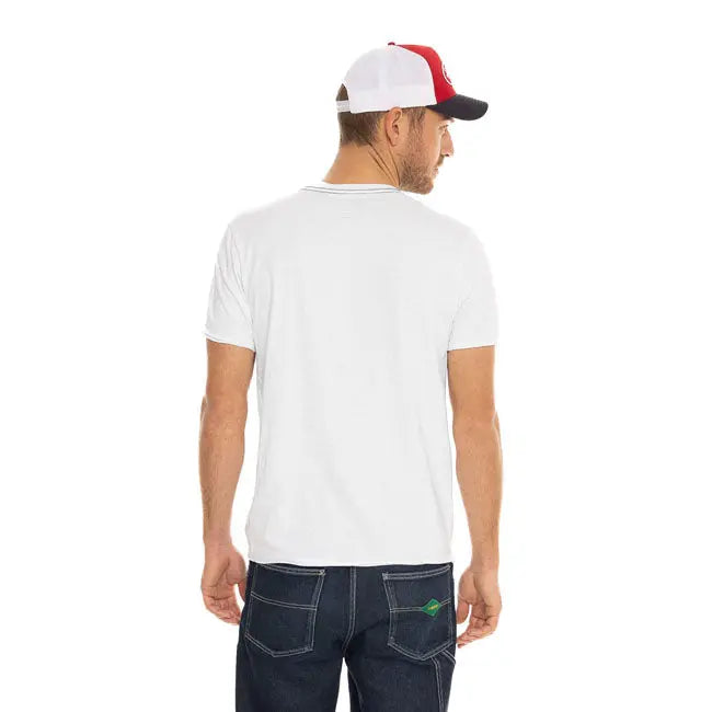 Von Dutch Old T-Shirt White FREE UK Delivery, FREE 365 Day Returns | Moto Central