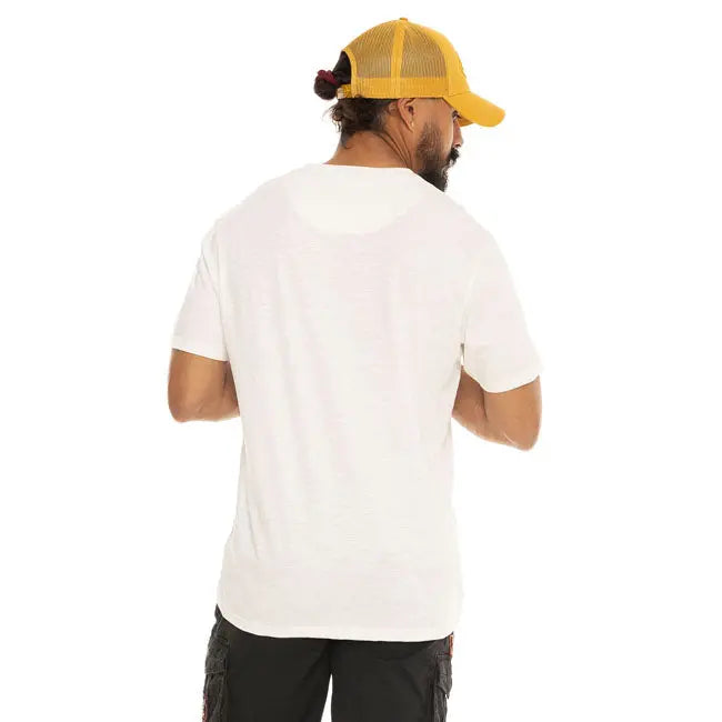 Von Dutch Siera T-Shirt Ecru FREE UK Delivery, FREE 365 Day Returns | Moto Central