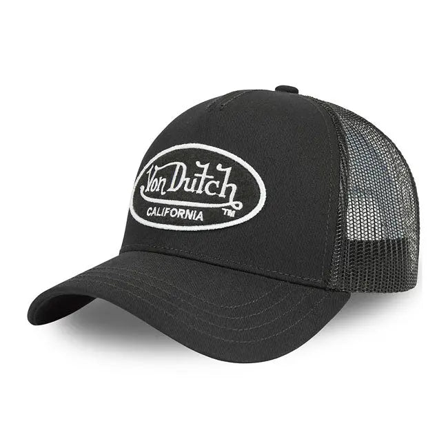 Von Dutch Lofb 5 Cap Black FREE UK Delivery, FREE 365 Day Returns | Moto Central