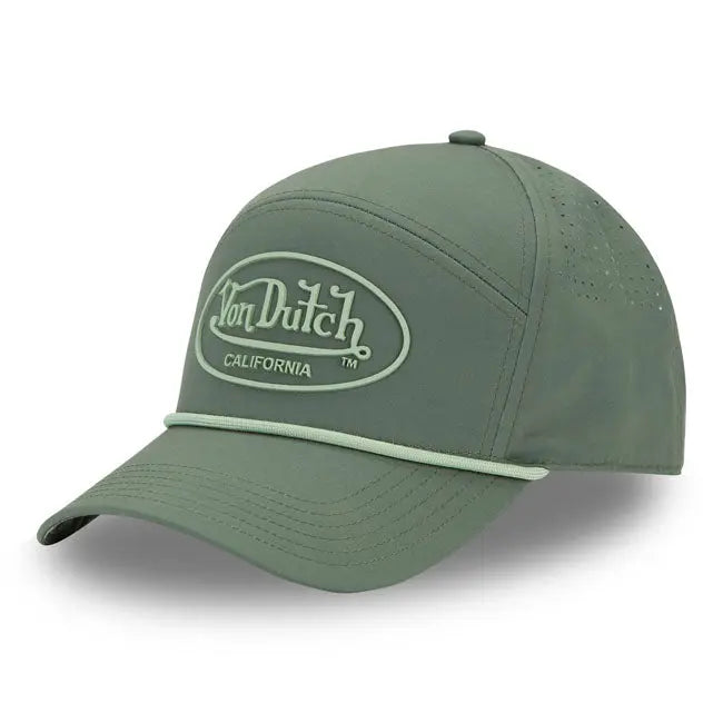 Von Dutch Cord 02 Cap Khaki FREE UK Delivery, FREE 365 Day Returns | Moto Central