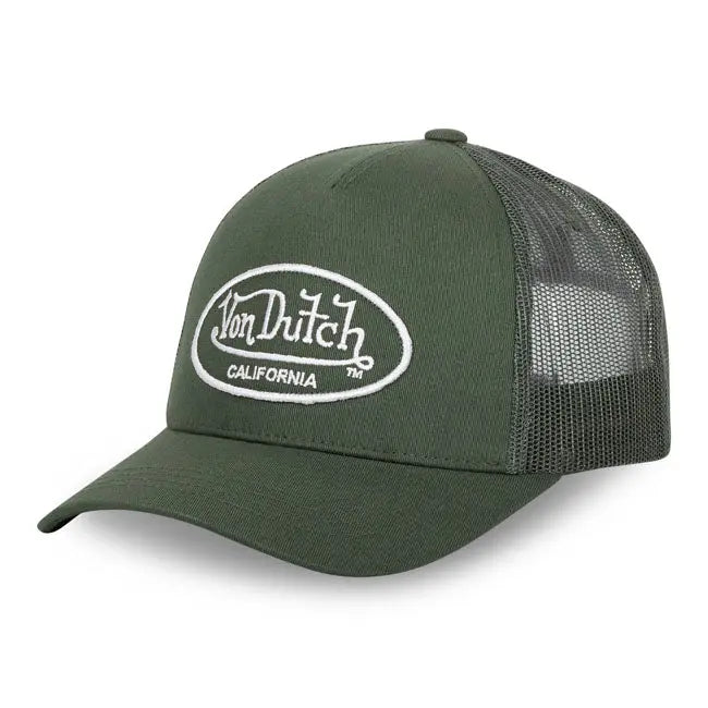 Von Dutch Lof B23 Cap Khaki FREE UK Delivery, FREE 365 Day Returns | Moto Central