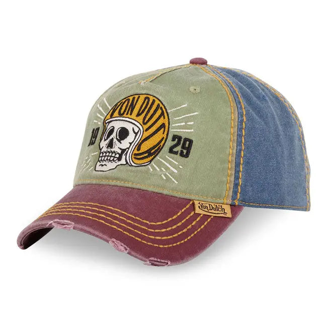 Von Dutch Skull 03 Cap FREE UK Delivery, FREE 365 Day Returns | Moto Central