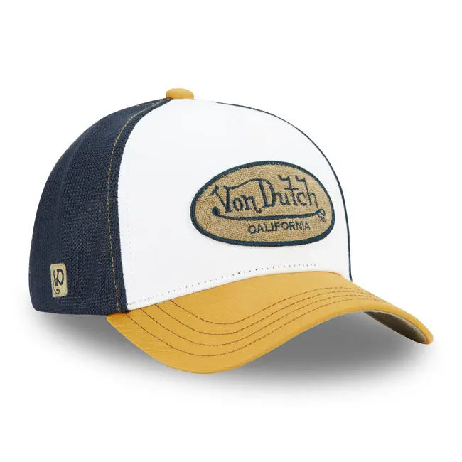 Von Dutch Terry Cap Yellow FREE UK Delivery, FREE 365 Day Returns | Moto Central