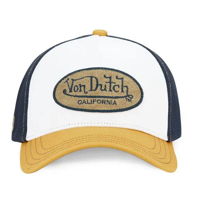 Von Dutch Terry Cap Yellow FREE UK Delivery, FREE 365 Day Returns | Moto Central