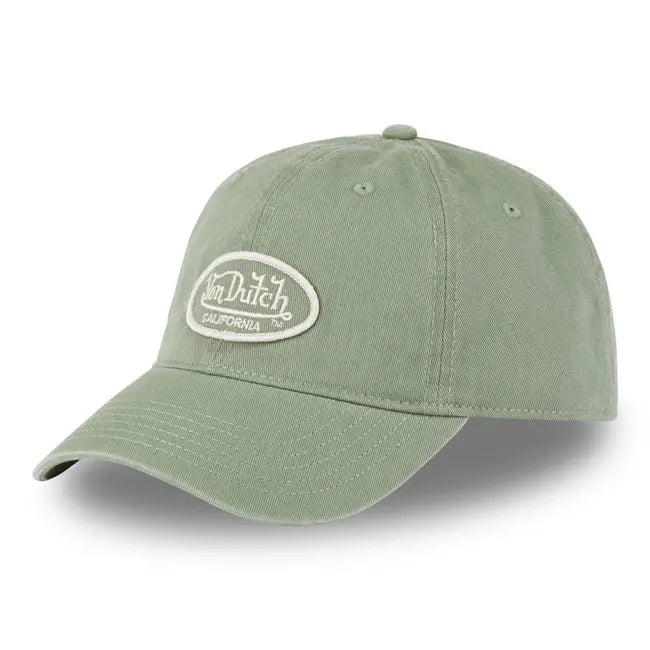 Von Dutch Logo Cap Light Khaki FREE UK Delivery, FREE 365 Day Returns | Moto Central