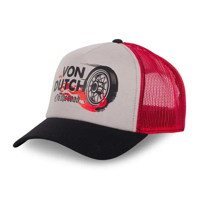 Von Dutch Crew 21 Cap Red FREE UK Delivery, FREE 365 Day Returns | Moto Central