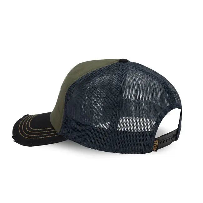 Von Dutch Crew 21 Cap Khaki FREE UK Delivery, FREE 365 Day Returns | Moto Central