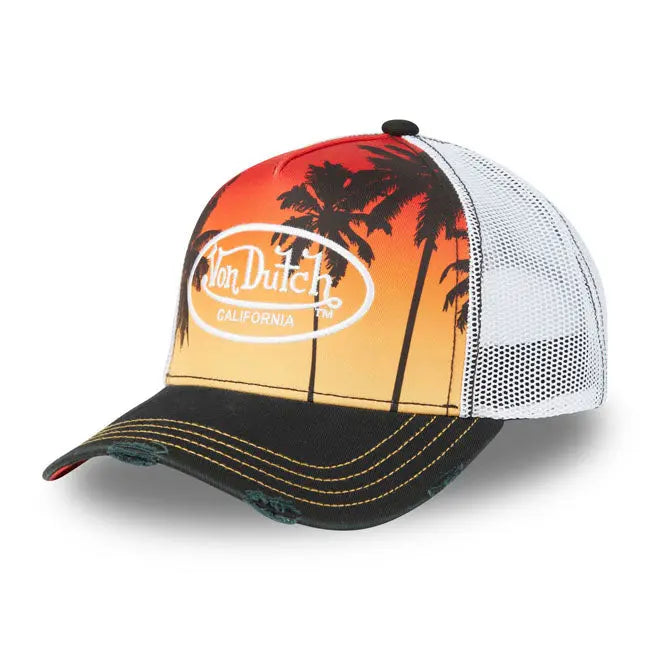 Von Dutch Calif Cap White FREE UK Delivery, FREE 365 Day Returns | Moto Central