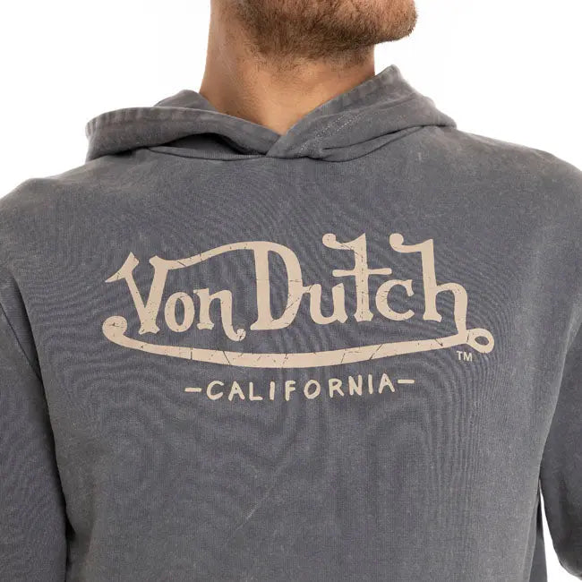 Von Dutch Youth Hoodie Anthracite FREE UK Delivery, FREE 365 Day Returns | Moto Central