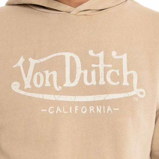 Von Dutch Youth Hoodie Brown FREE UK Delivery, FREE 365 Day Returns | Moto Central
