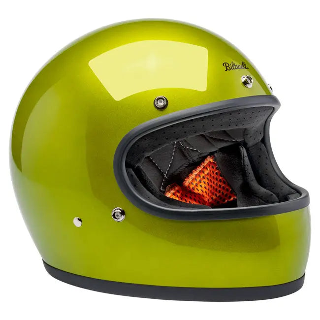 Biltwell Gringo Metallic Lime FREE UK Delivery, FREE 365 Day Returns | Moto Central