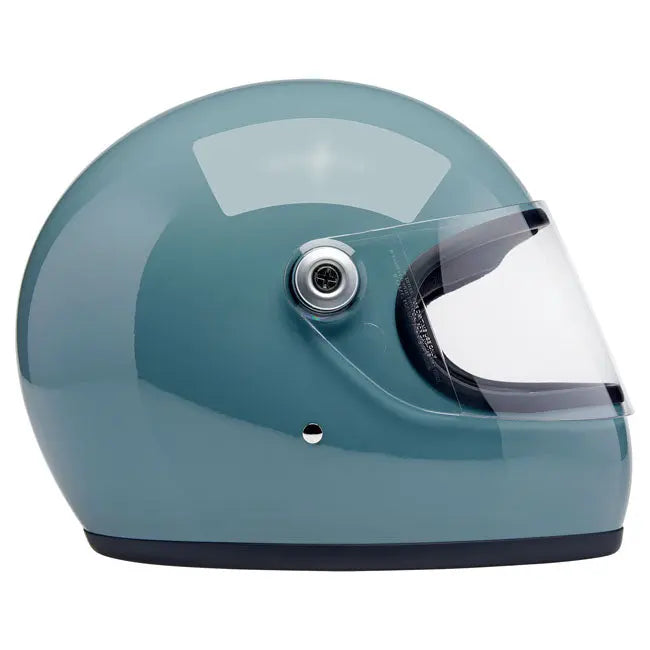 Biltwell Gringo S Gloss Agave Blue FREE UK Delivery, FREE 365 Day Returns | Moto Central