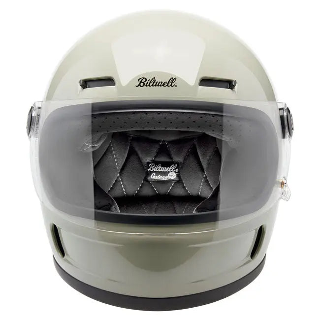 Biltwell Gringo SV Chalk Grey FREE UK Delivery, FREE 365 Day Returns | Moto Central