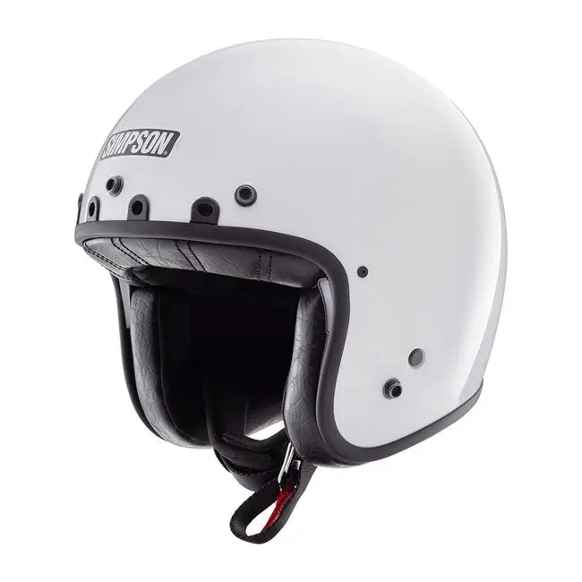 Simpson Chopper White FREE UK Delivery, FREE 365 Day Returns | Moto Central