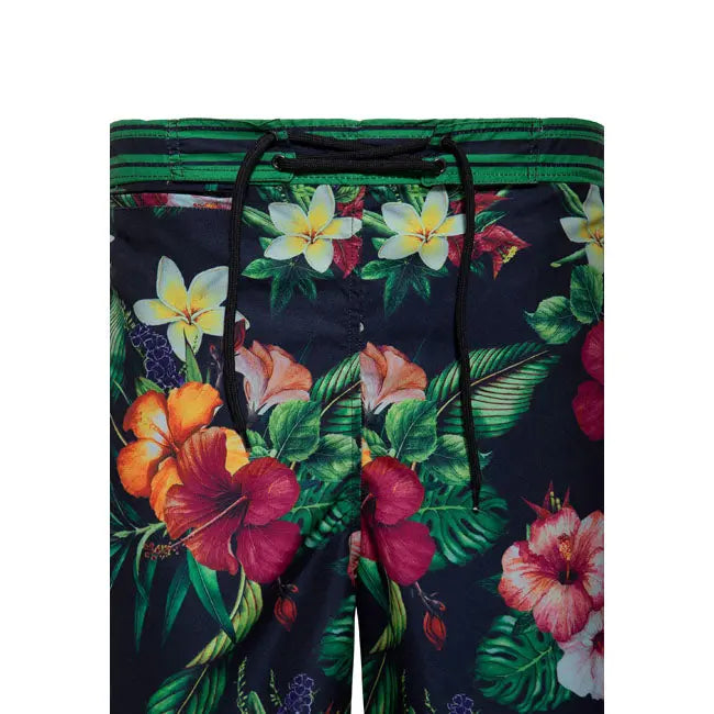 King Kerosin Tropcial Flowers Swim Short FREE UK Delivery, FREE 365 Day Returns | Moto Central