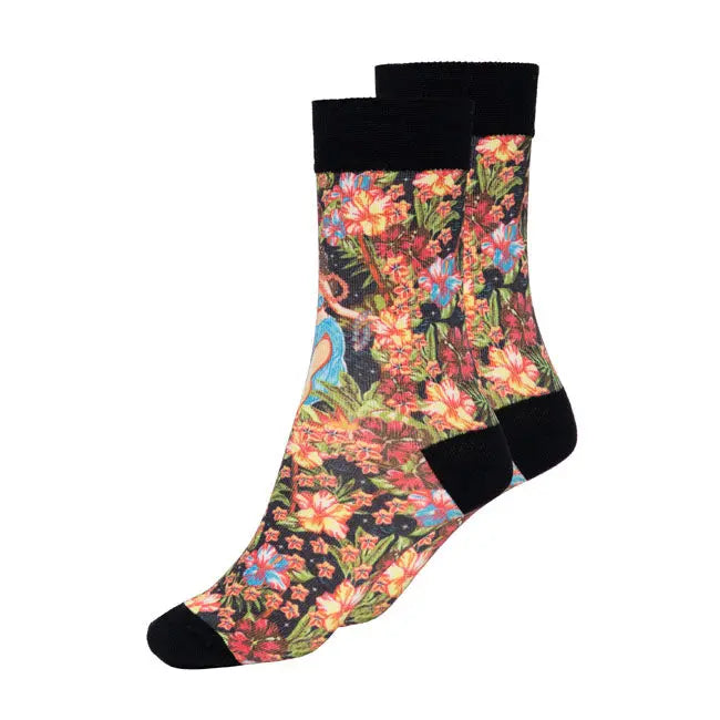King Kerosin Hula Girl Socks FREE UK Delivery, FREE 365 Day Returns | Moto Central