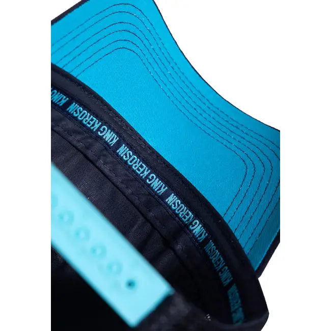 King Kerosin Custom Chopper Cap Blue FREE UK Delivery, FREE 365 Day Returns | Moto Central