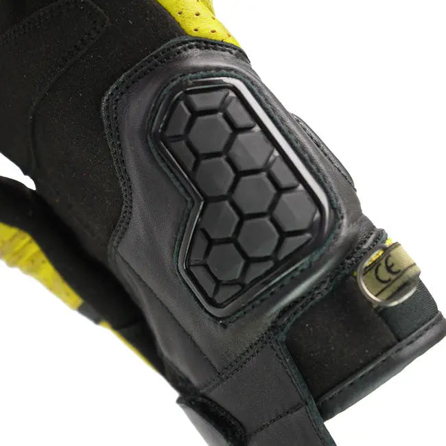 ByCity Tokio Gloves Yellow FREE UK Delivery, FREE 365 Day Returns | Moto Central