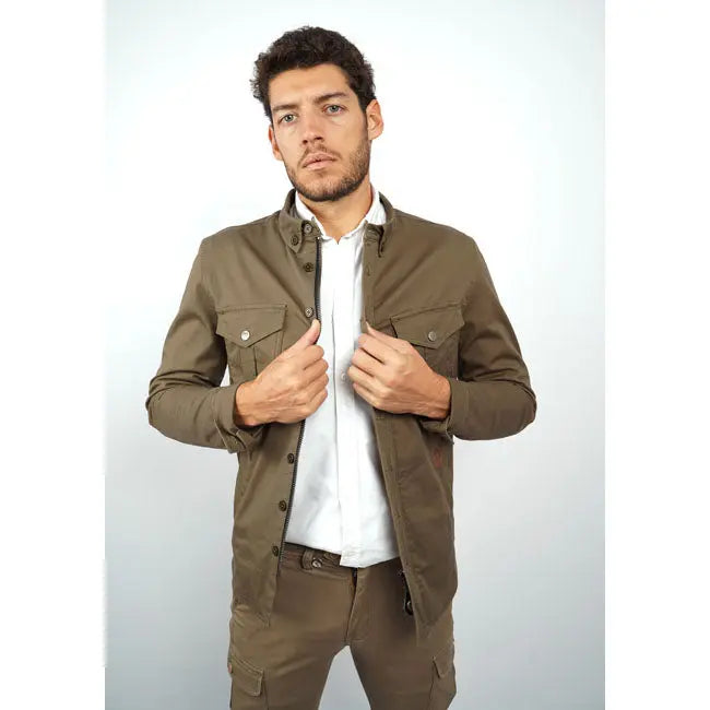 ByCity SUV 2 Shirt Jacket Green FREE UK Delivery, FREE 365 Day Returns | Moto Central