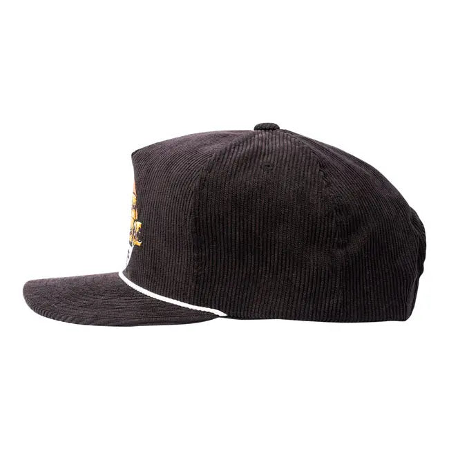 Loser Machine Sunset Cap Black FREE UK Delivery, FREE 365 Day Returns | Moto Central