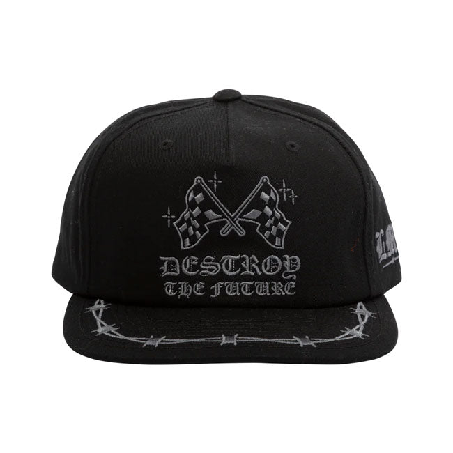 Loser Machine Blitz Snapback Cap Black FREE UK Delivery, FREE 365 Day Returns | Moto Central