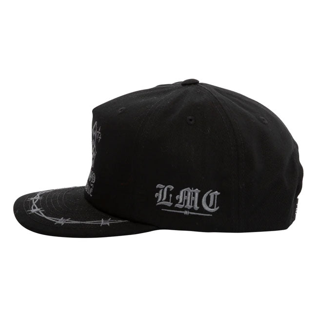 Loser Machine Blitz Snapback Cap Black FREE UK Delivery, FREE 365 Day Returns | Moto Central