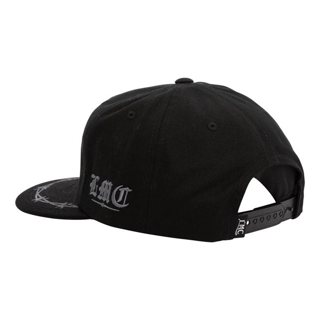 Loser Machine Blitz Snapback Cap Black FREE UK Delivery, FREE 365 Day Returns | Moto Central