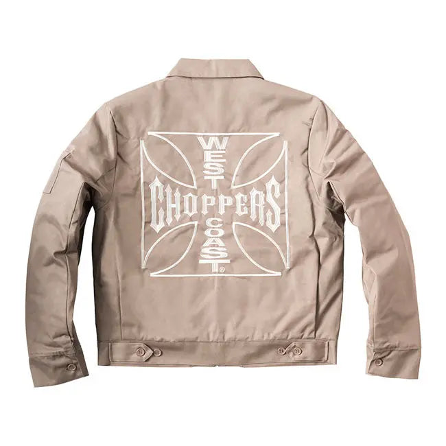 West Coast Choppers OG Lined Workjacket Sand FREE UK Delivery, FREE 365 Day Returns | Moto Central