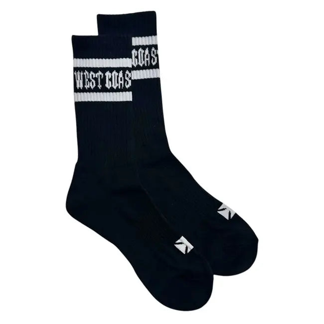 West Coast Choppers OG Crew Socks Black FREE UK Delivery, FREE 365 Day Returns | Moto Central