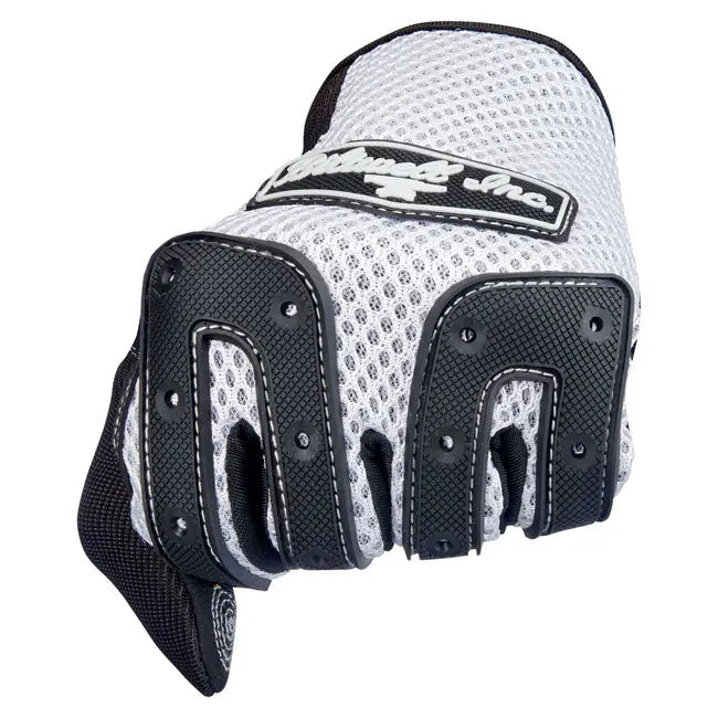 Biltwell Anza Textile Gloves White / Black FREE UK Delivery, FREE 365 Day Returns | Moto Central