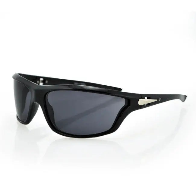 ZAN Headgear Florida Sunglasses Gloss Black Frame Smoked Lens FREE UK Delivery, FREE 365 Day Returns | Moto Central