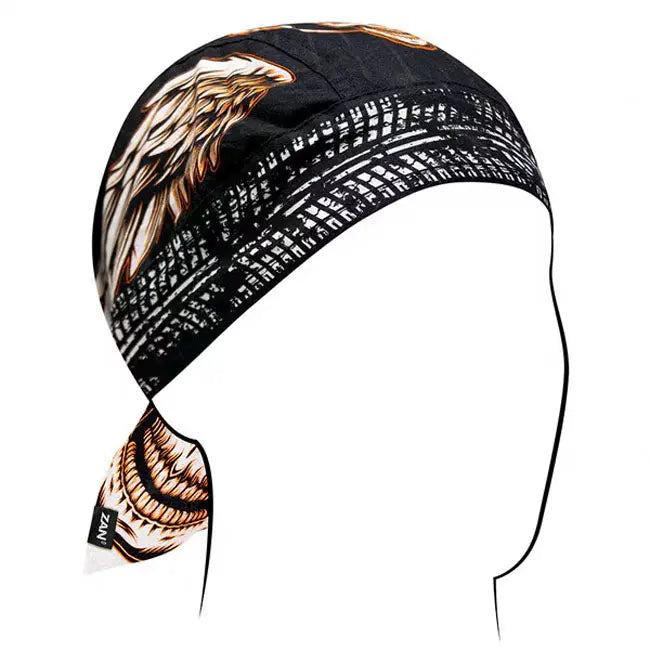 ZAN Headgear Flydannar Cotton Flaming Skull FREE UK Delivery, FREE 365 Day Returns | Moto Central