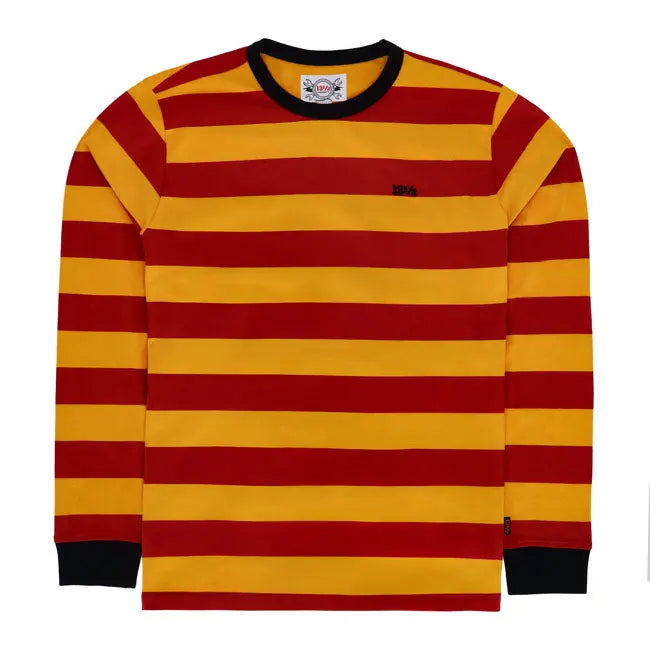 13 And A Half Magazine Ride Like The Wind Long Sleeves T-Shirt Red / Yellow FREE UK Delivery, FREE 365 Day Returns | Moto Central