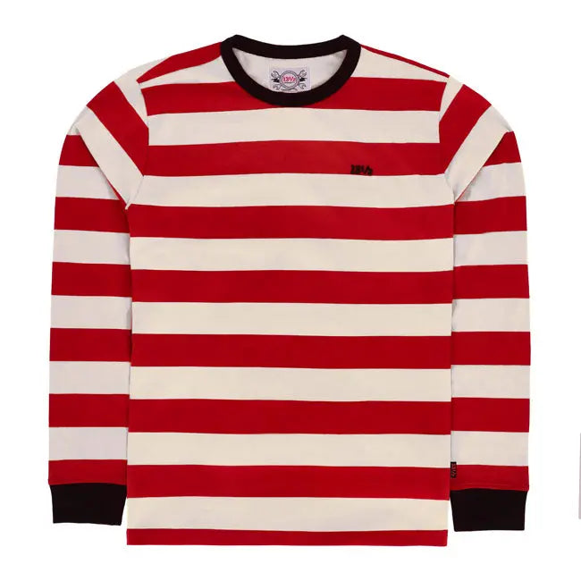 13 And A Half Magazine Thou Shalt Ride Long Sleeves T-Shirt Red / White FREE UK Delivery, FREE 365 Day Returns | Moto Central
