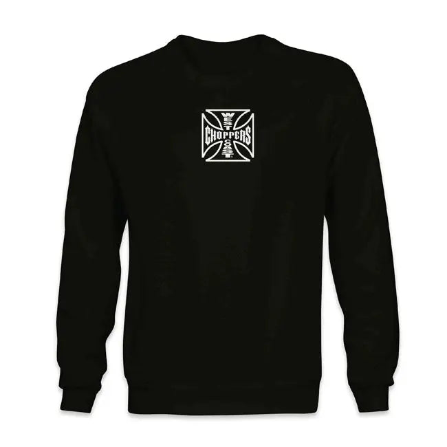 West Coast Choppers Parts Sweatshirt Black FREE UK Delivery, FREE 365 Day Returns | Moto Central