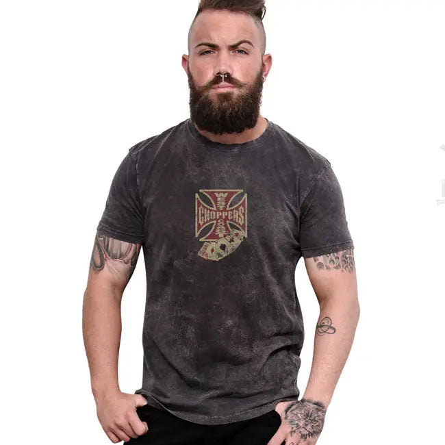 West Coast Choppers Pay Up Sucker T-Shirt Vintage Black FREE UK Delivery, FREE 365 Day Returns | Moto Central