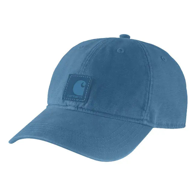 Carhartt Odessa Cap Dark Horizon Blue FREE UK Delivery, FREE 365 Day Returns | Moto Central