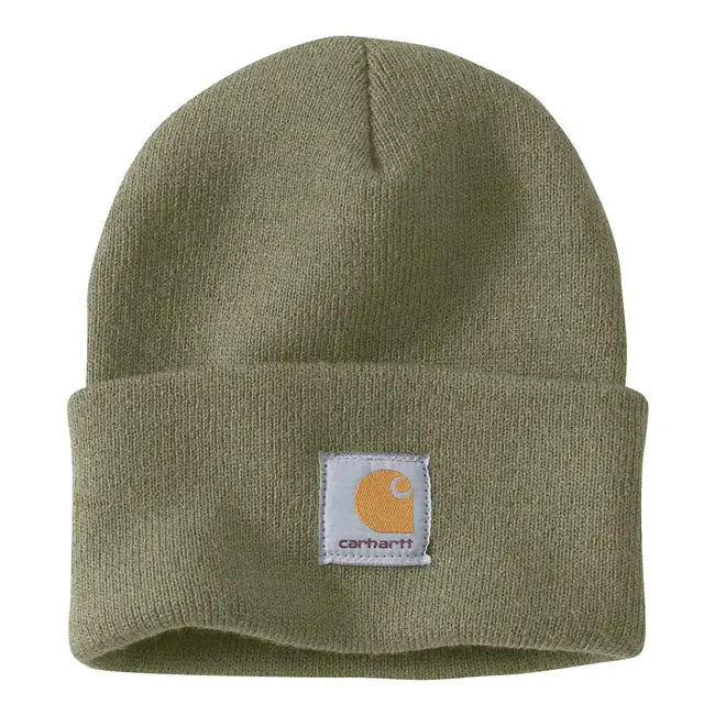 Carhartt Watch Hat Dusty Olive FREE UK Delivery, FREE 365 Day Returns | Moto Central