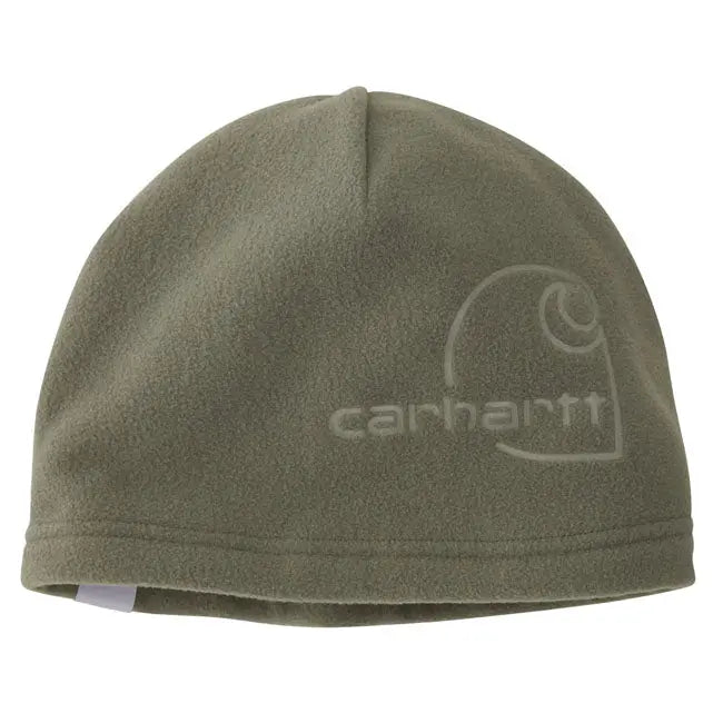Carhartt Fleece Debossed Hat Dusty Olive FREE UK Delivery, FREE 365 Day Returns | Moto Central