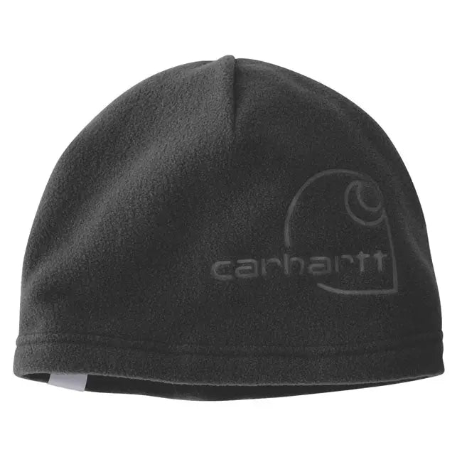 Carhartt Fleece Debossed Hat Black FREE UK Delivery, FREE 365 Day Returns | Moto Central