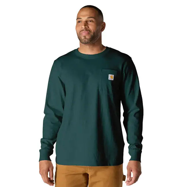Carhartt Mountain Graphic T-Shirt Greenstone Heather FREE UK Delivery, FREE 365 Day Returns | Moto Central