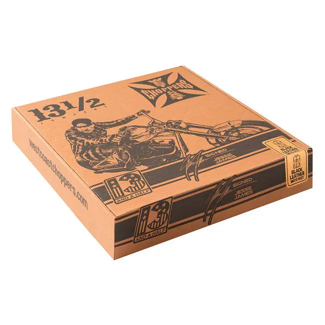 West Coast Choppers X 13 1/2 Dominator Leather Riding Vest FREE UK Delivery, FREE 365 Day Returns | Moto Central