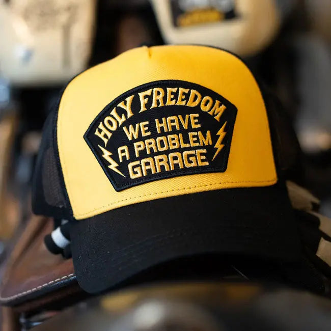Holy Freedom Flash Cap Yellow FREE UK Delivery, FREE 365 Day Returns | Moto Central
