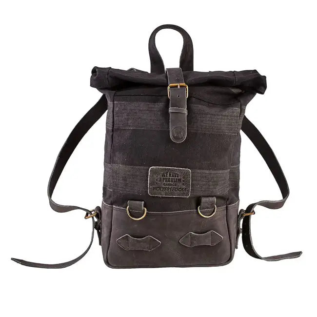 Holy Freedom Back To Black Backpack FREE UK Delivery, FREE 365 Day Returns | Moto Central