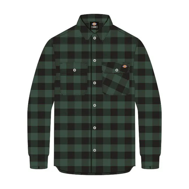 Dickies Sacramento Shirt Pine Needle Green FREE UK Delivery, FREE 365 Day Returns | Moto Central