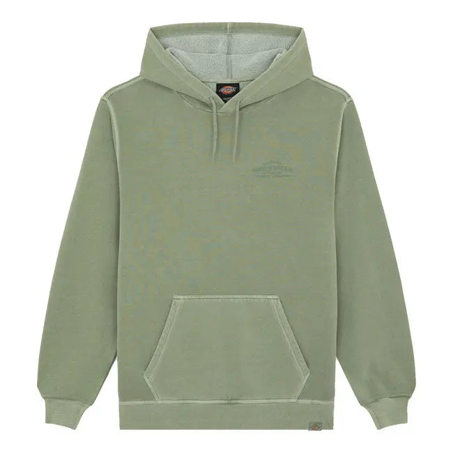 Dickies Christiana Garment Dyed Hoodie Sea Spray FREE UK Delivery, FREE 365 Day Returns | Moto Central