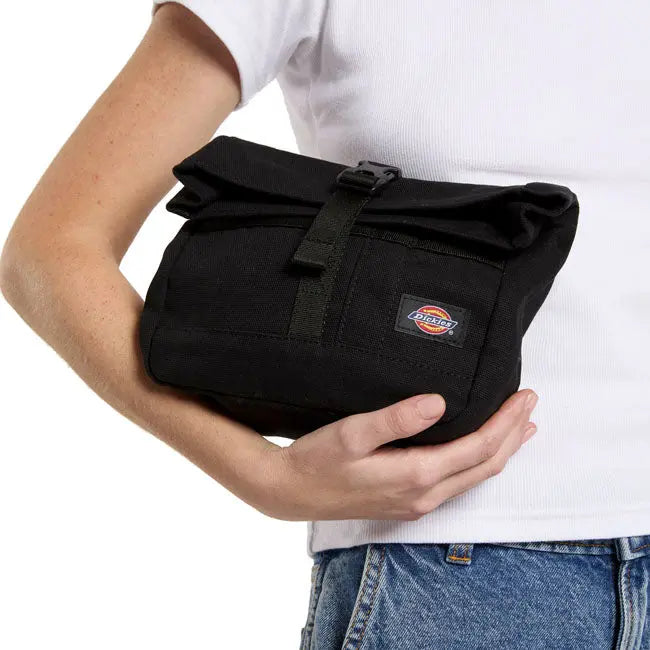 Dickies Lake Site Canvas Wash Bag Black FREE UK Delivery, FREE 365 Day Returns | Moto Central