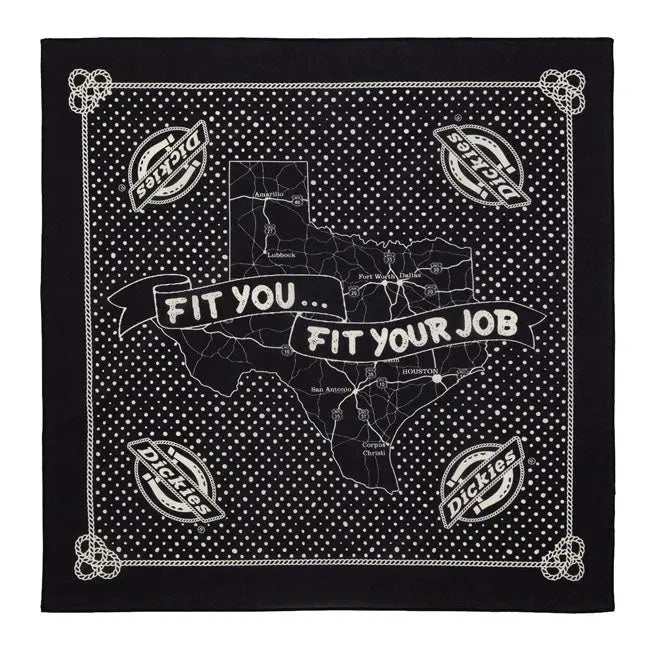 Dickies Slayden Bandana Black FREE UK Delivery, FREE 365 Day Returns | Moto Central