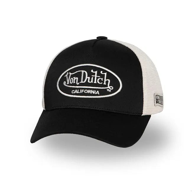 Von Dutch Lof B Cap Black FREE UK Delivery, FREE 365 Day Returns | Moto Central